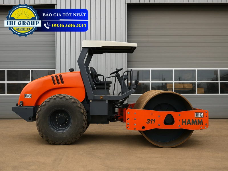 XE LU ĐẤT HAMM 311 - NHẬP KHẨU CHÂU ÂU