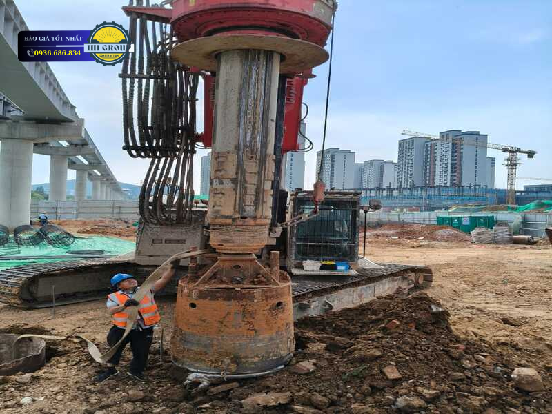 MÁY KHOAN CỌC NHỒI SANY SR405R