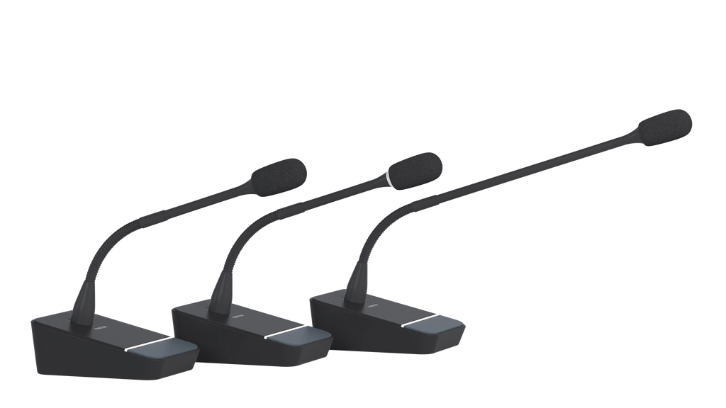 Bộ microphone cổ ngỗng để bàn Condenser FONESTAR MICSET-C32LED