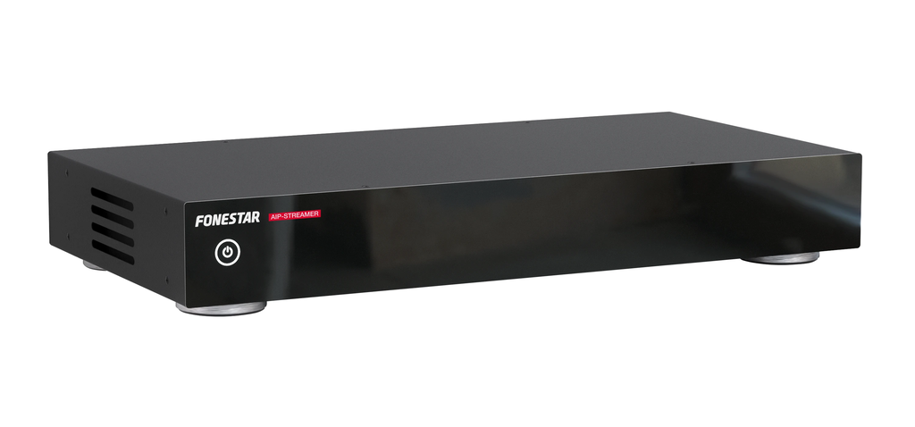 Thiết bị phát và tạo nguồn âm thanh (player/generator) trong hệ thống Audio over IP FONESTAR AIP-STREAMER