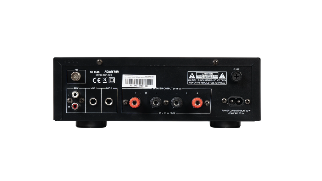 Bộ khuếch đại âm thanh nổi Hi-Fi FONESTAR AS-1515