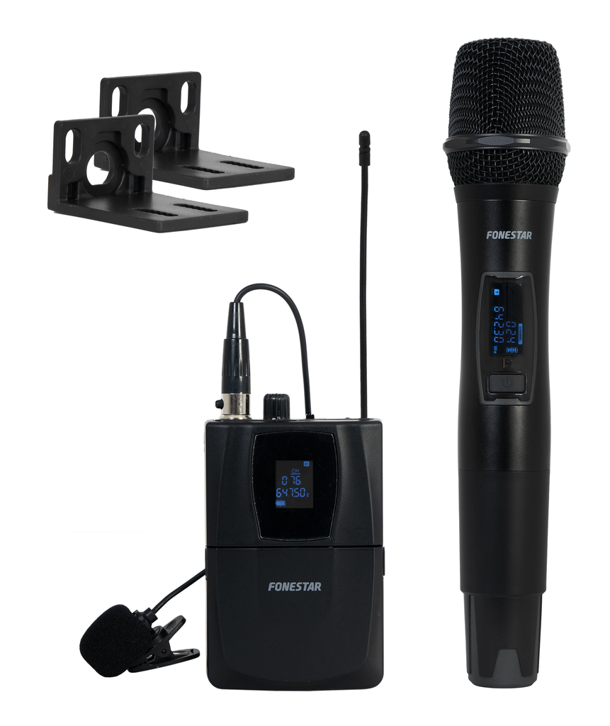 Microphone không dây FONESTAR UHF SONAIR-PRO-2MP