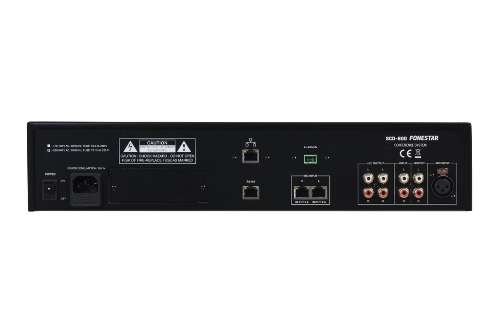 Bộ điều khiển cho hệ thống hội nghị kỹ thuật số FONESTAR SCD-600