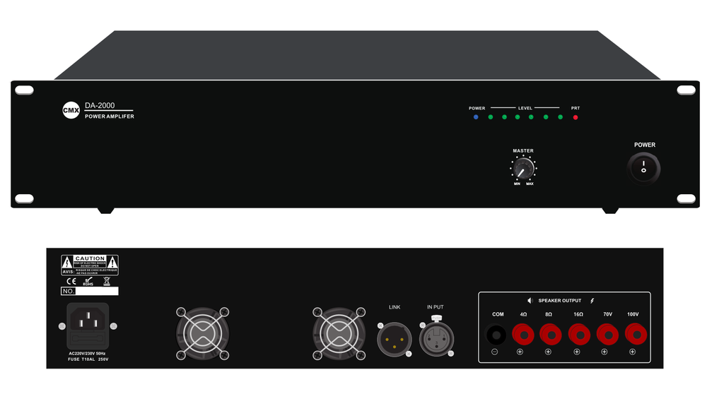 Bộ khuếch đại công suất Class-D CMX DA-2000
