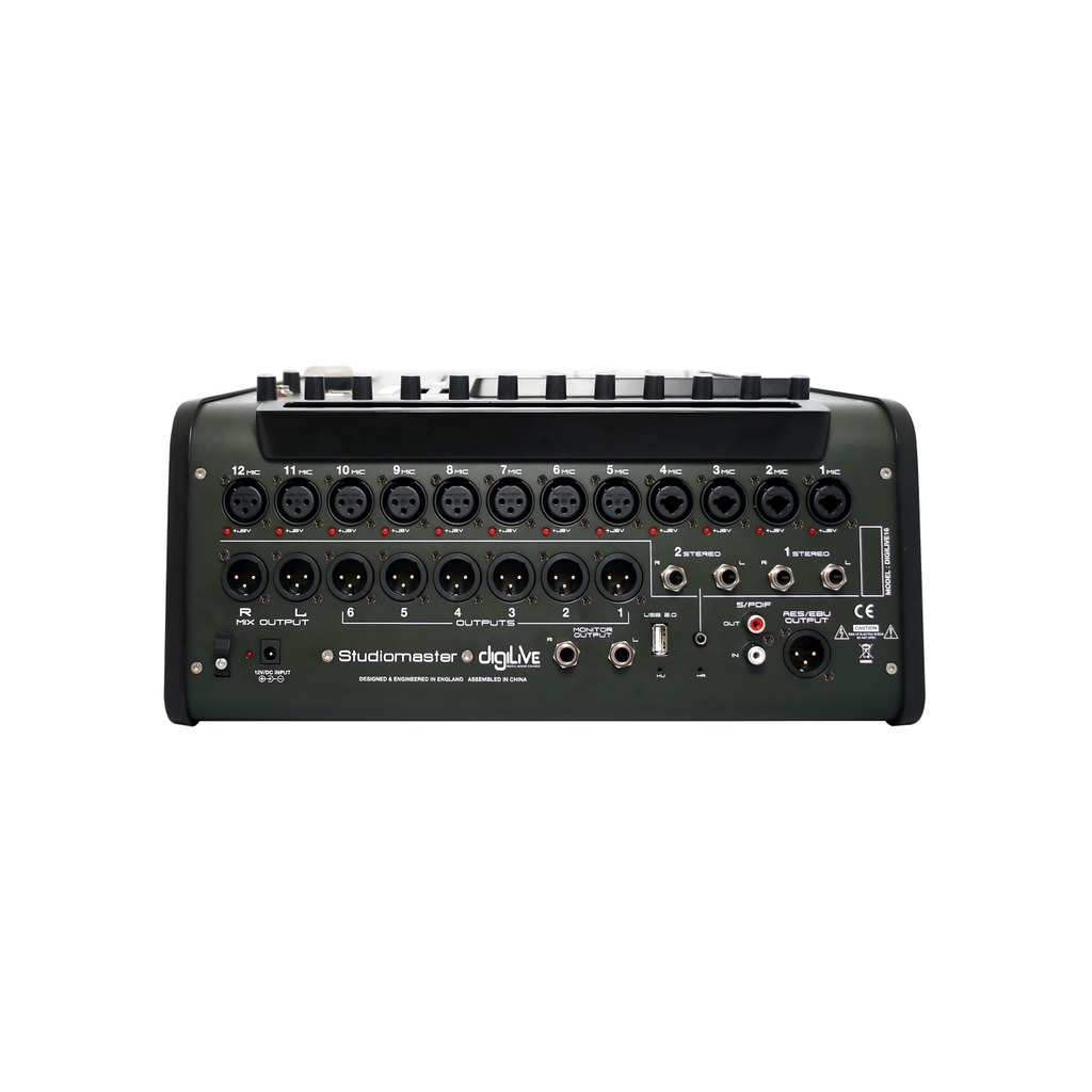 Bộ trộn kỹ thuật số 16 kênh StudioMaster Digilive 16