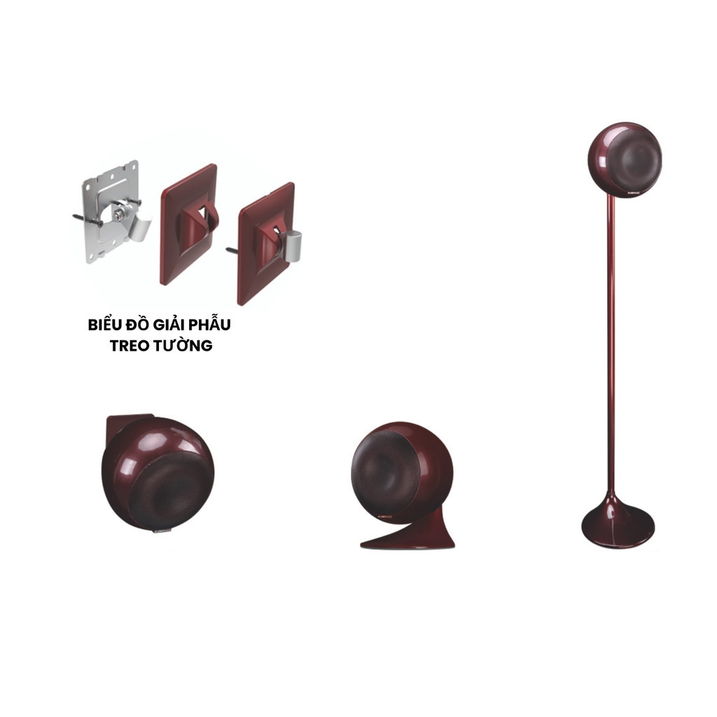 'Dàn xem phim, nghe nhạc tích hợp karaoke  Dolby Atmos 5.1 Partyhouse AVK-5120S