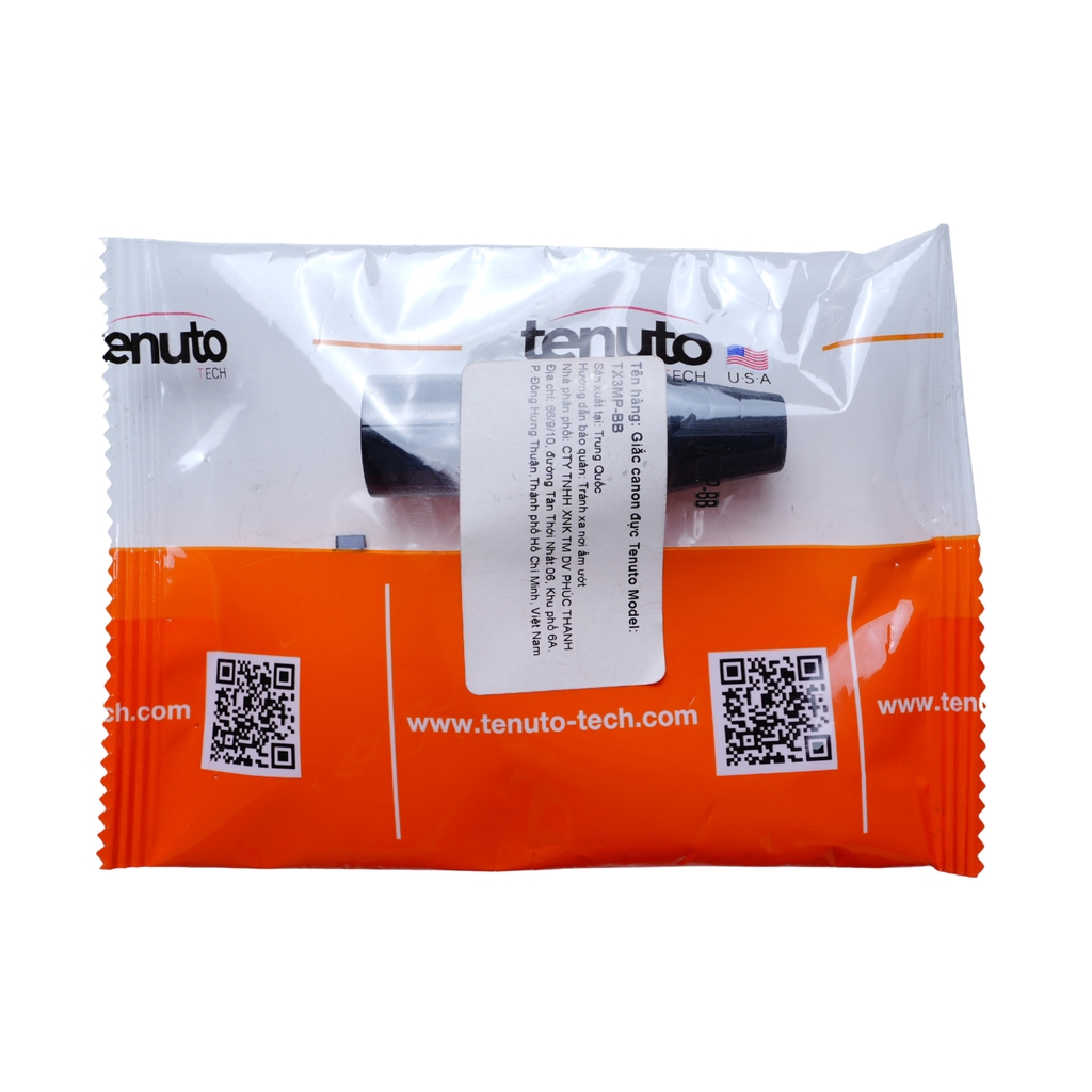 Giắc canon đực Tenuto Model: TX3MP-BB