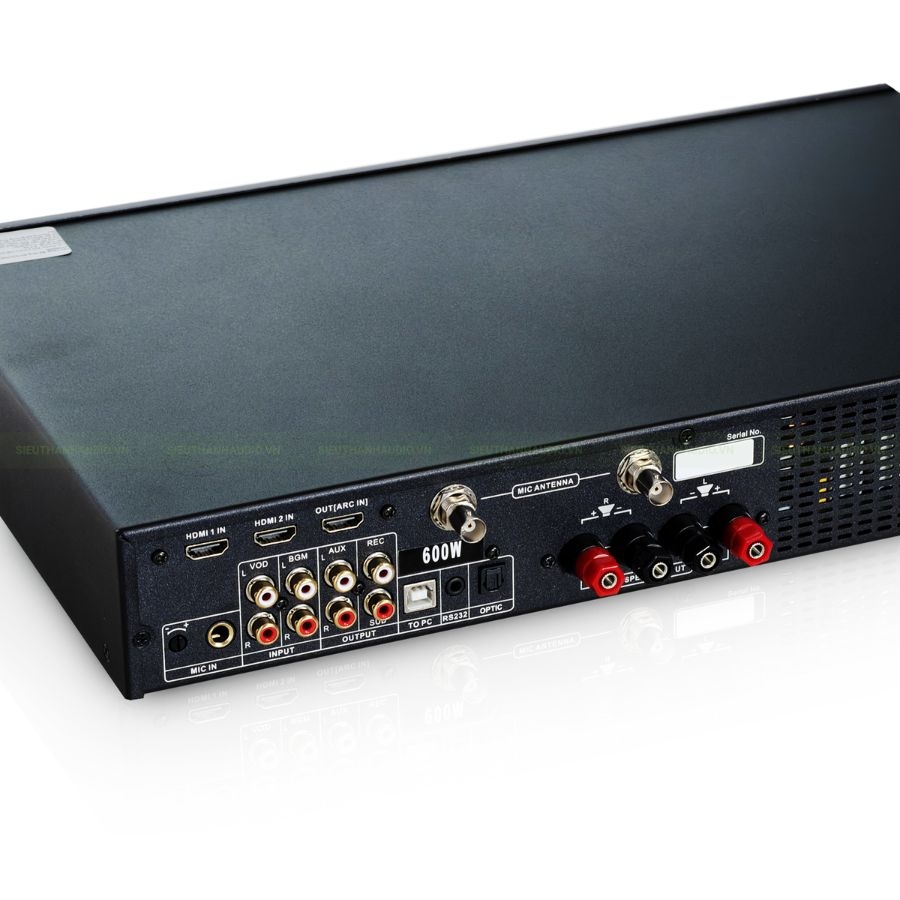 Cục đẩy công suất tích hợp vang số AKS Model: AK5600W