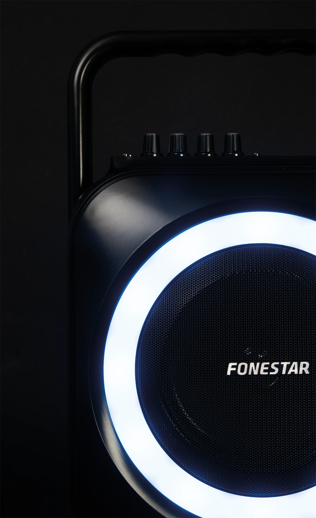 Loa di động công suất 35W hiệu Fonestar Model: BOX-35LED
