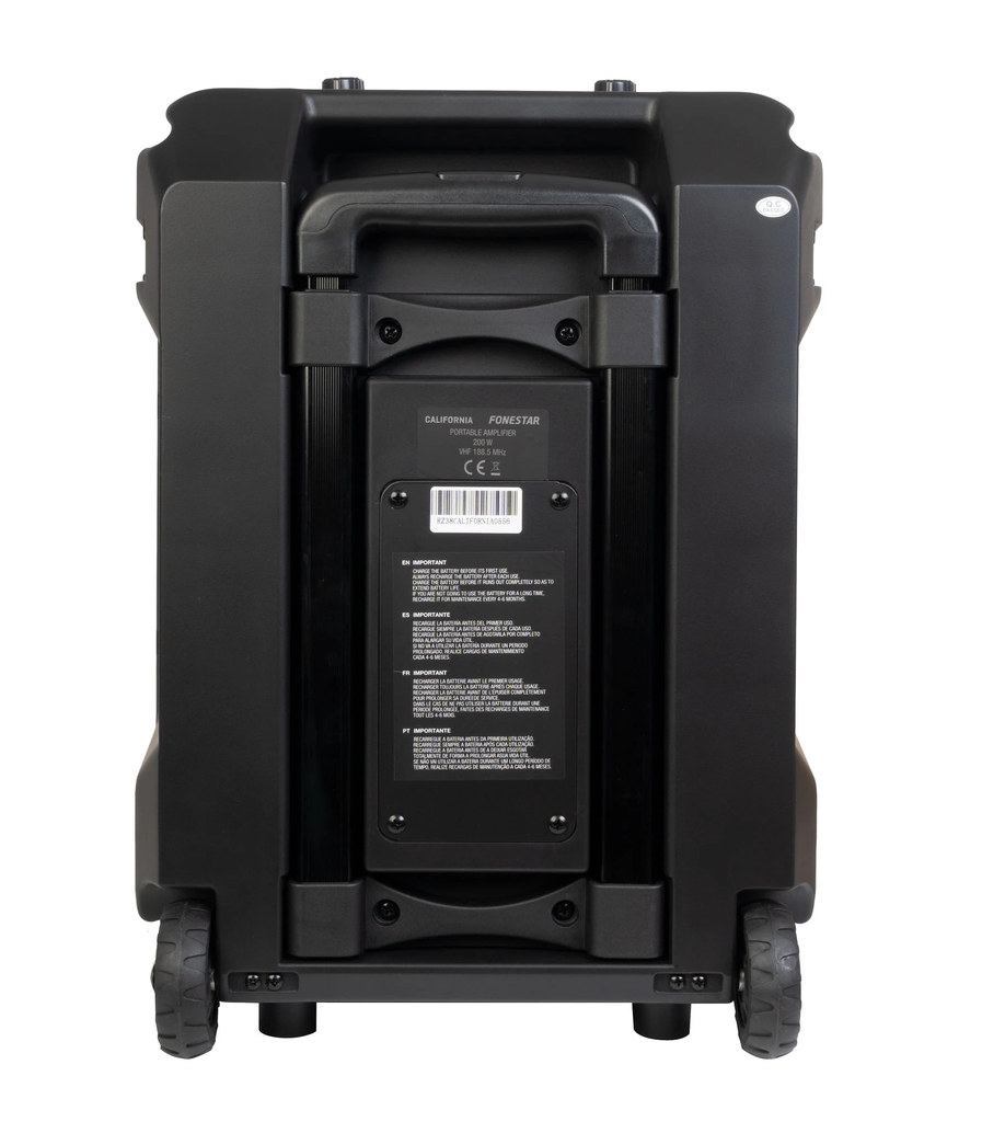 Loa di động công suất 200W hiệu Fonestar Model: CALIFORNIA