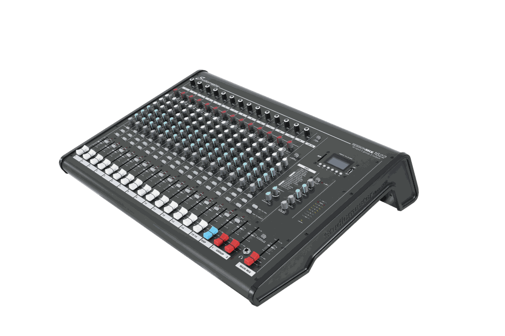 Bộ trộn analog 16 kênh có ngõ usb, sdcard StudioMaster SESSIONMIX 1622