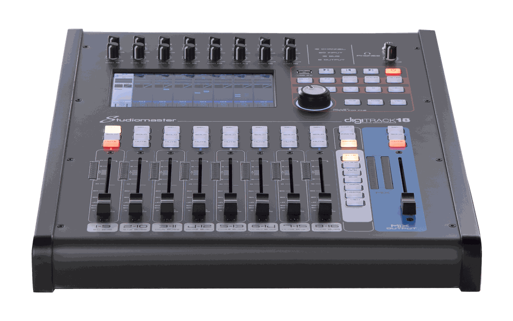 Bộ trộn kỹ thuật số 18 kênh StudioMaster Digitrack18