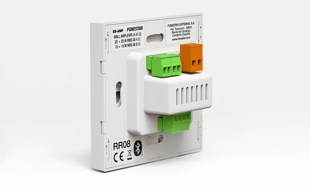 Bộ khuếch đại âm thanh 2 loa âm trần công suất 15W+15W Fonestar Model: KS-WALL