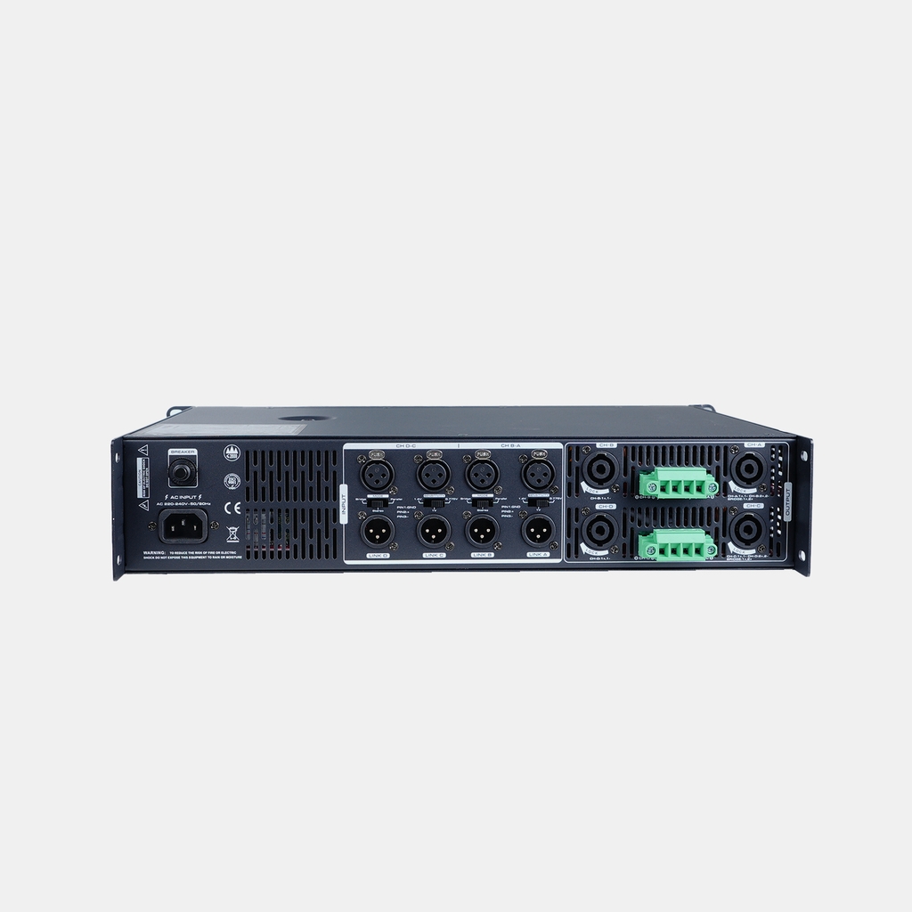Bộ tăng âm hiệu Shantie công suất 4*800W Model: MA-480