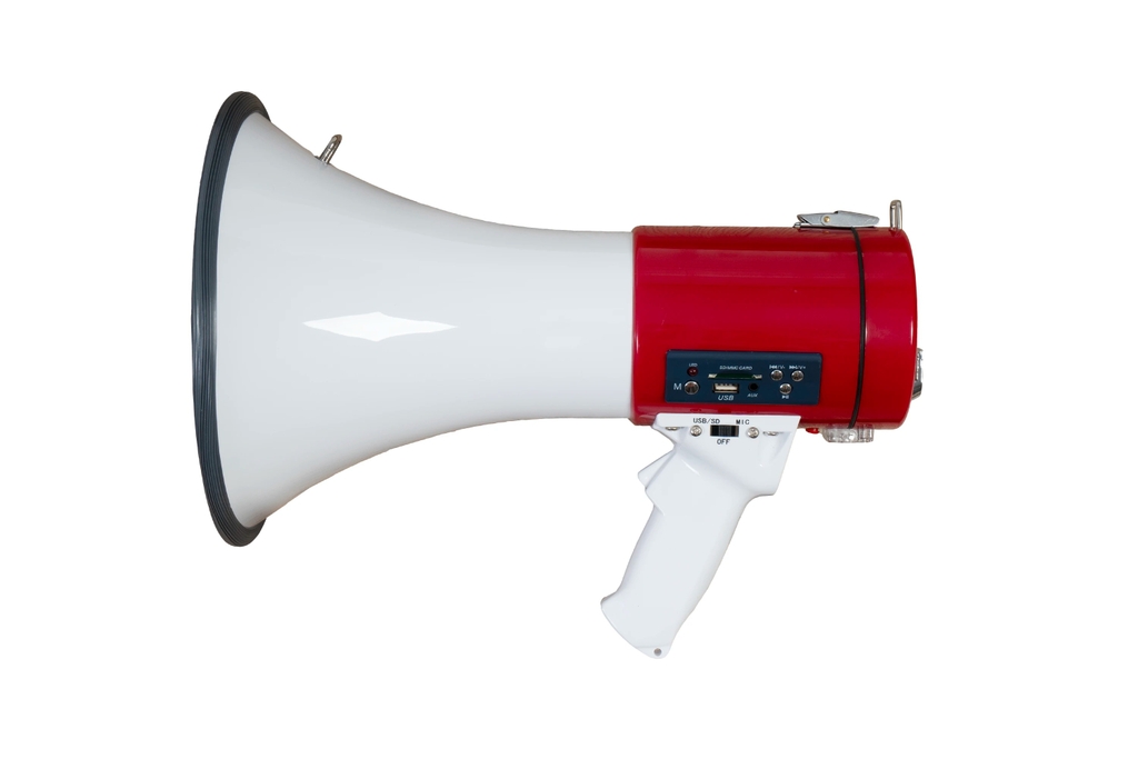 Loa phóng thanh cầm tay di động công suất 10W hiệu Fonestar Model: MF-600SGU