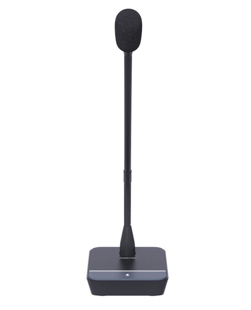 Micro cổ ngỗng có dây để bàn hiệu Fonestar Model: MIC-SCF-D