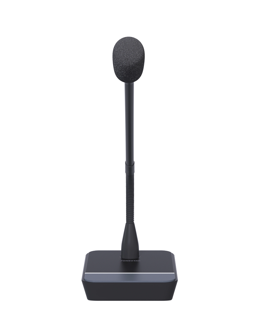 Microphone cổ ngỗng có dây để bàn Fonestar Model: MICSET-C45