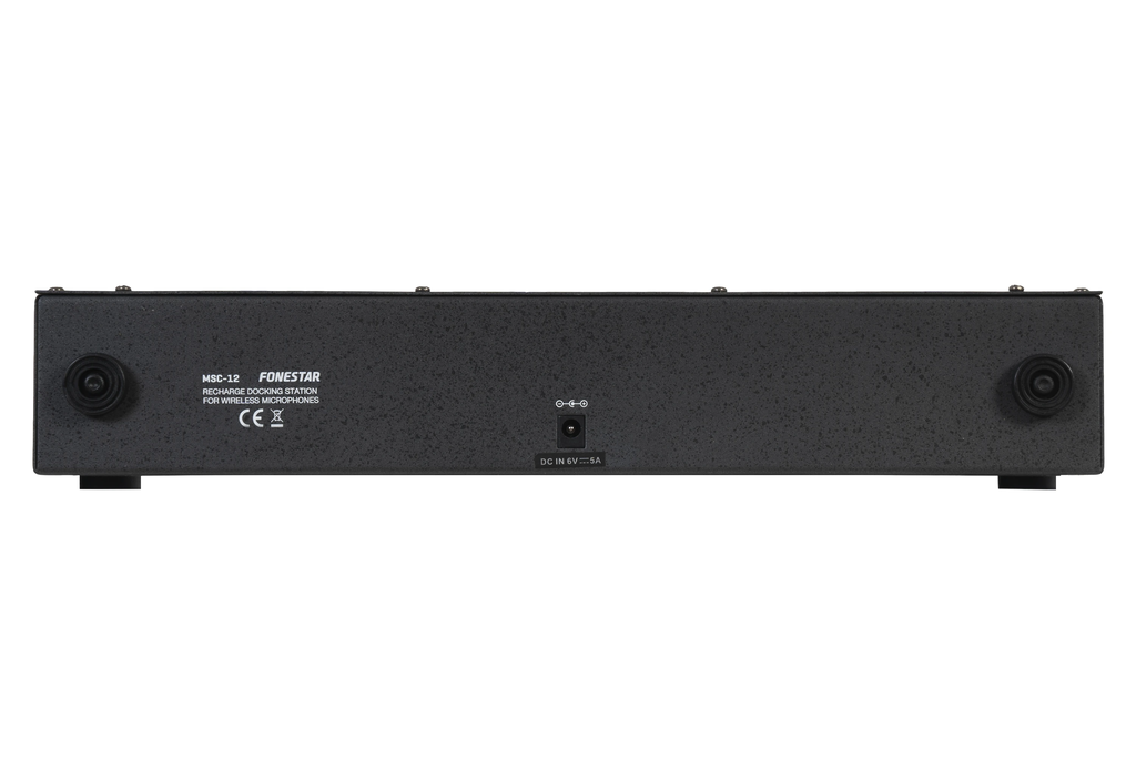 Bộ sạc cho hệ thống micro không dây và tai nghe kiểm âm FONESTAR MSC-12