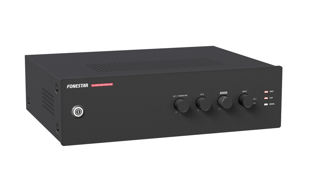 Bộ khuếch đại PA (Public Address) vùng đơn 60W FONESTAR PROX-60S