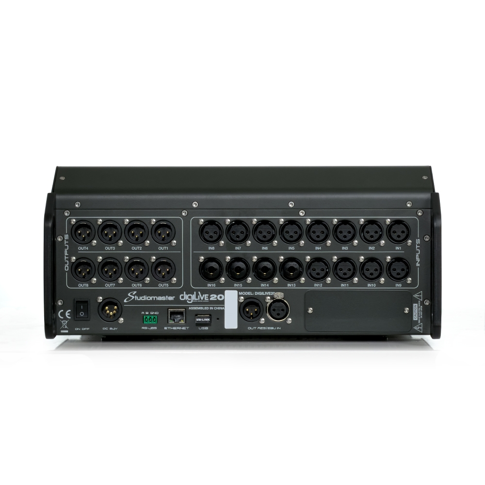 Bộ trộn kỹ thuật số 20 đường StudioMaster Digilive 20