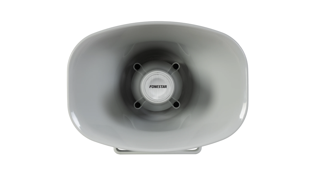 Loa nén thông báo kháng nước công suất 30W, chuẩn bảo vệ IP66, tích hợp biến áp 100V Fonestar VULKAN-30T