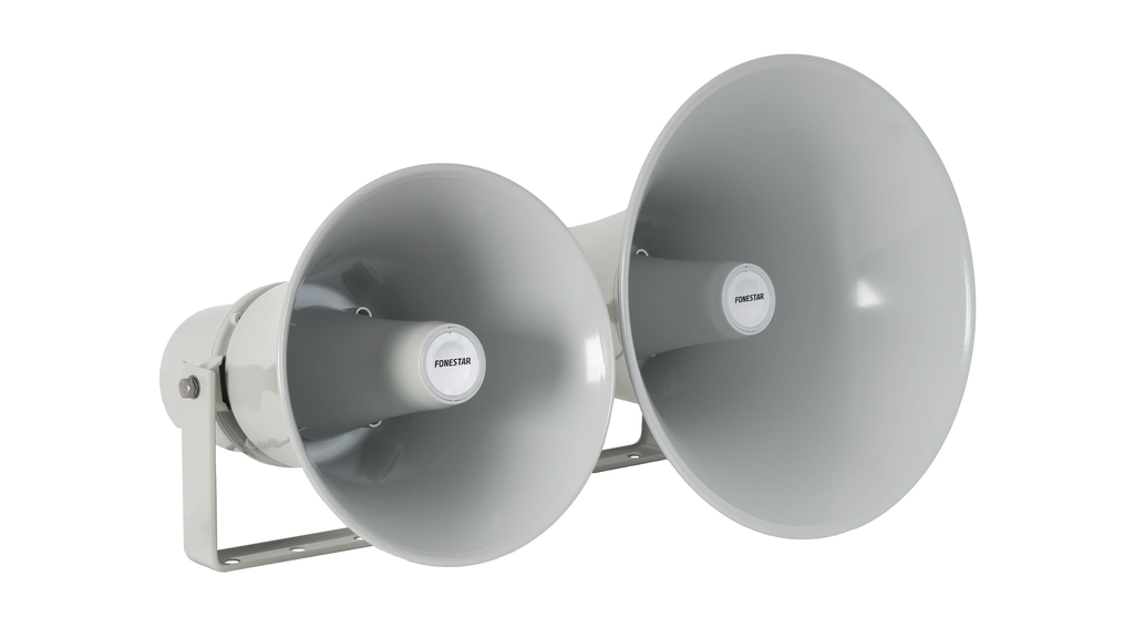 Loa nén thông báo ngoài trời kháng nước công suất 50W (Vành nhôm), chuẩn IP66, tích hợp biến áp 100V & Trở kháng thấp Fonestar VULKAN-51ST