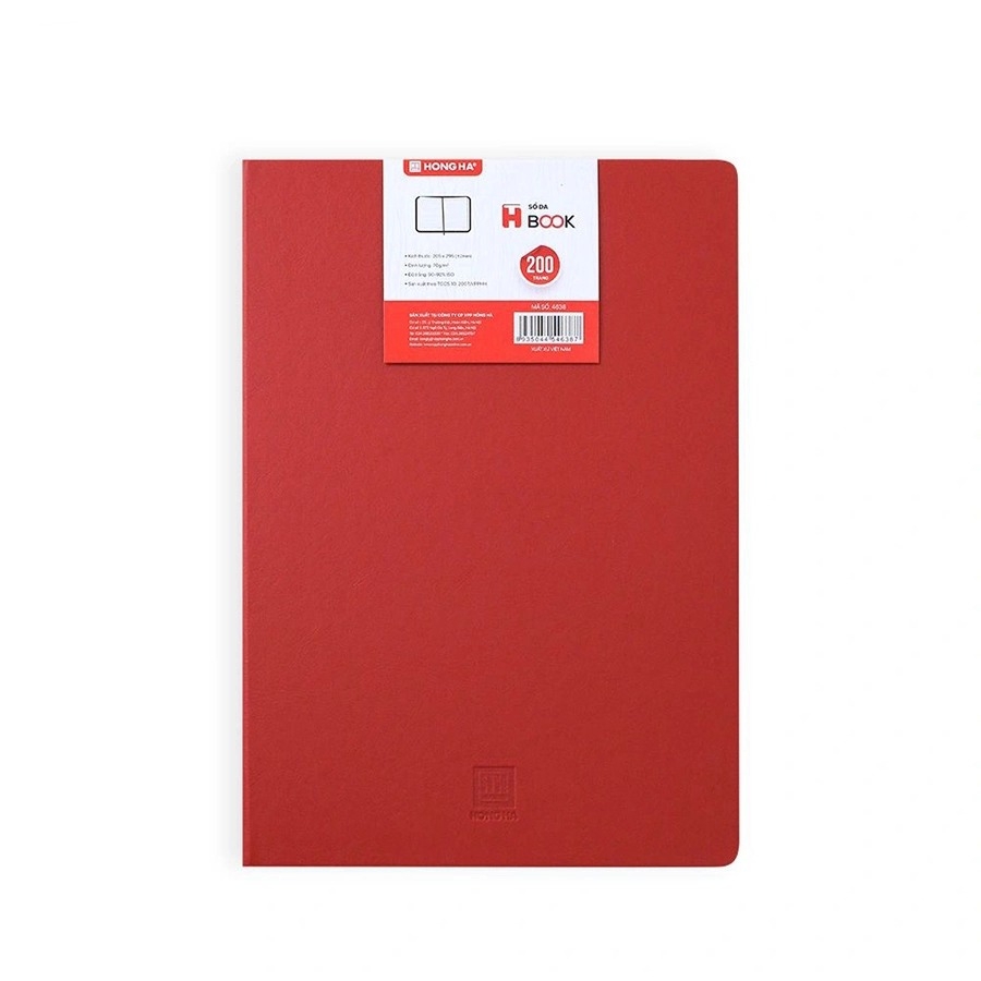 Sổ Da Hồng Hà H-Book 4638 A4 200Tr