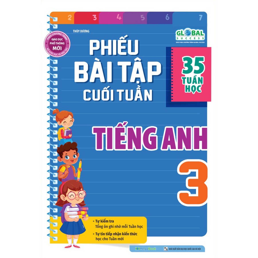 PHIẾU BÀI TẬP CUỐI TUẦN TIẾNG ANH LỚP 2 DẠNG PDF