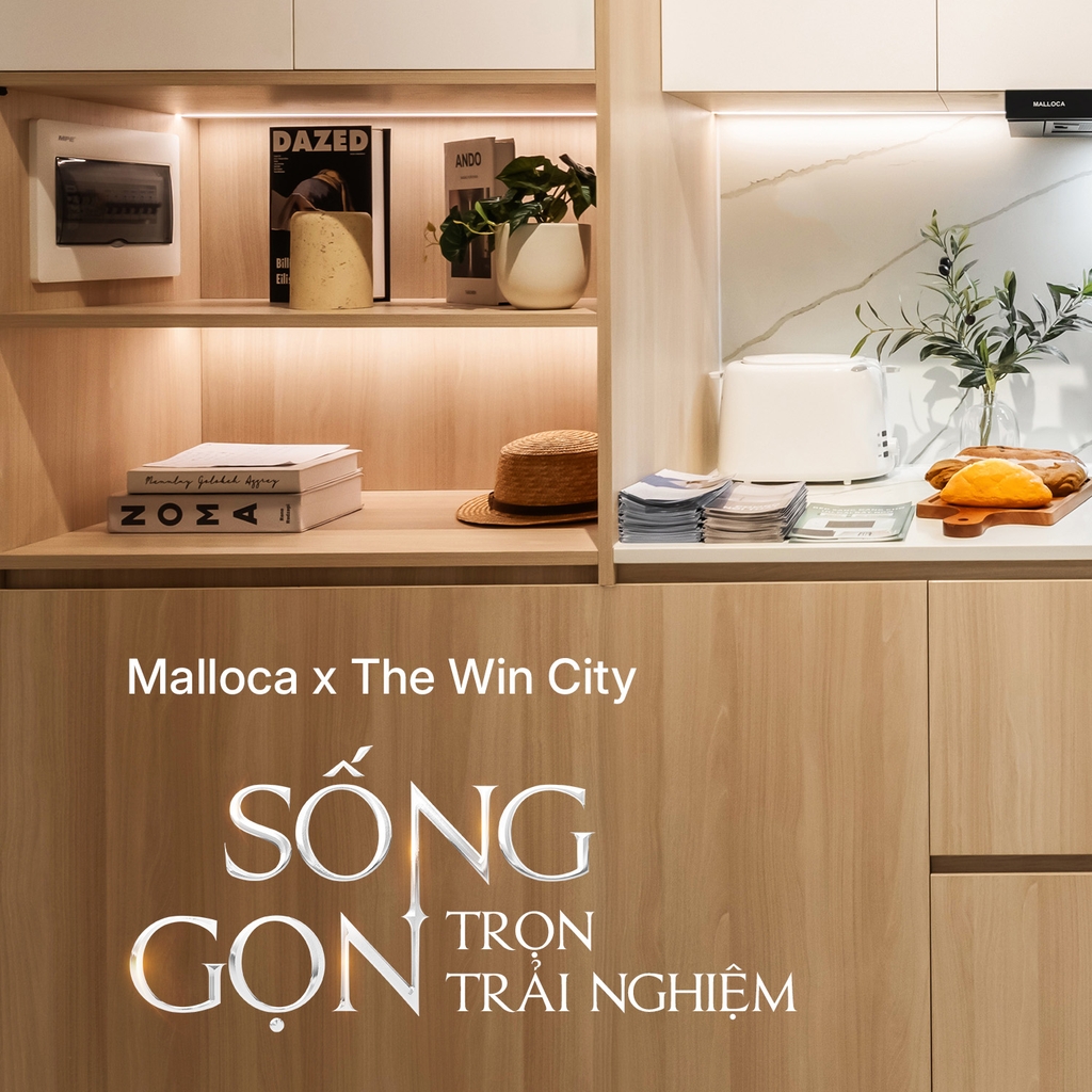 Malloca mang đến giải pháp bếp được chọn lọc có chủ đích - tối ưu công năng, tinh gọn không gian, và đảm bảo tính thẩm mỹ liền mạch.
