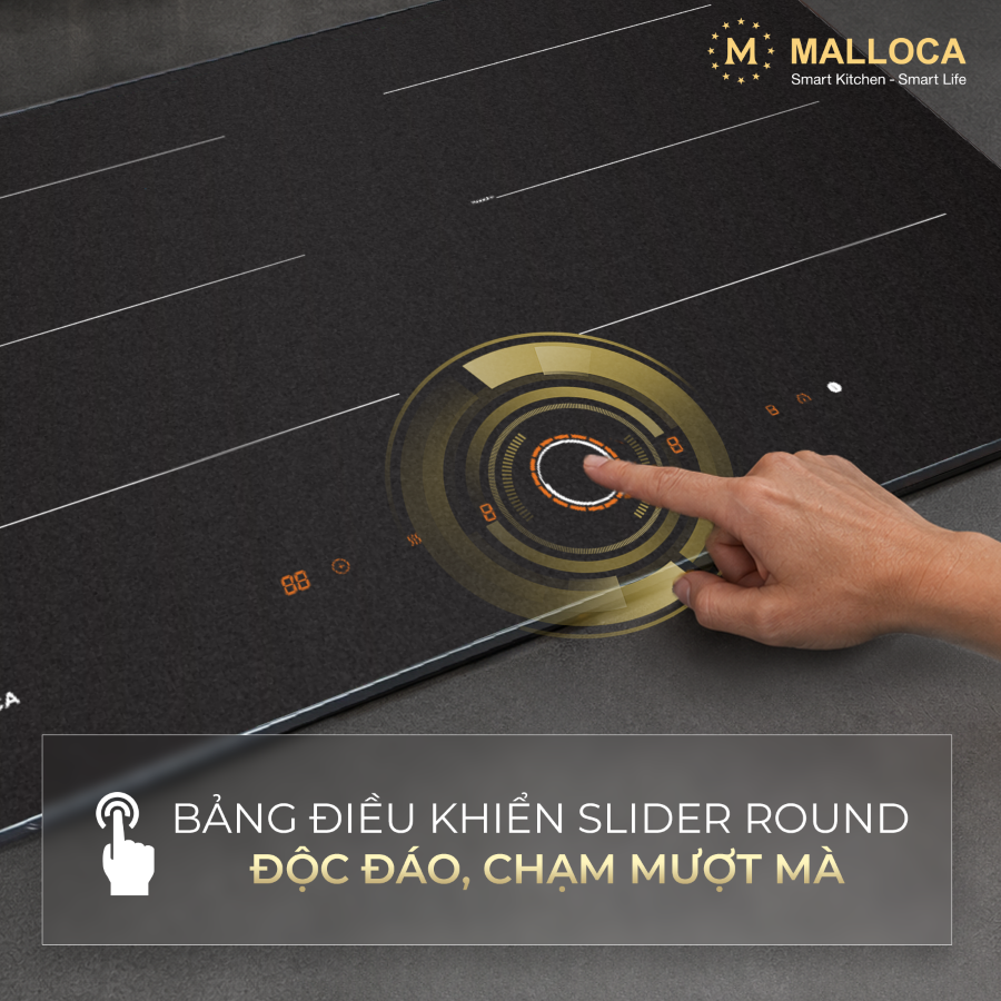 Cảm biến Slider Round trực quan