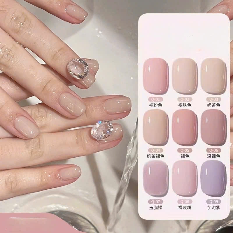 [AURELIA] Sơn gel tone hồng be,hồng phấn bán lẻ màu-SƠN gel màu hồng cánh  sen