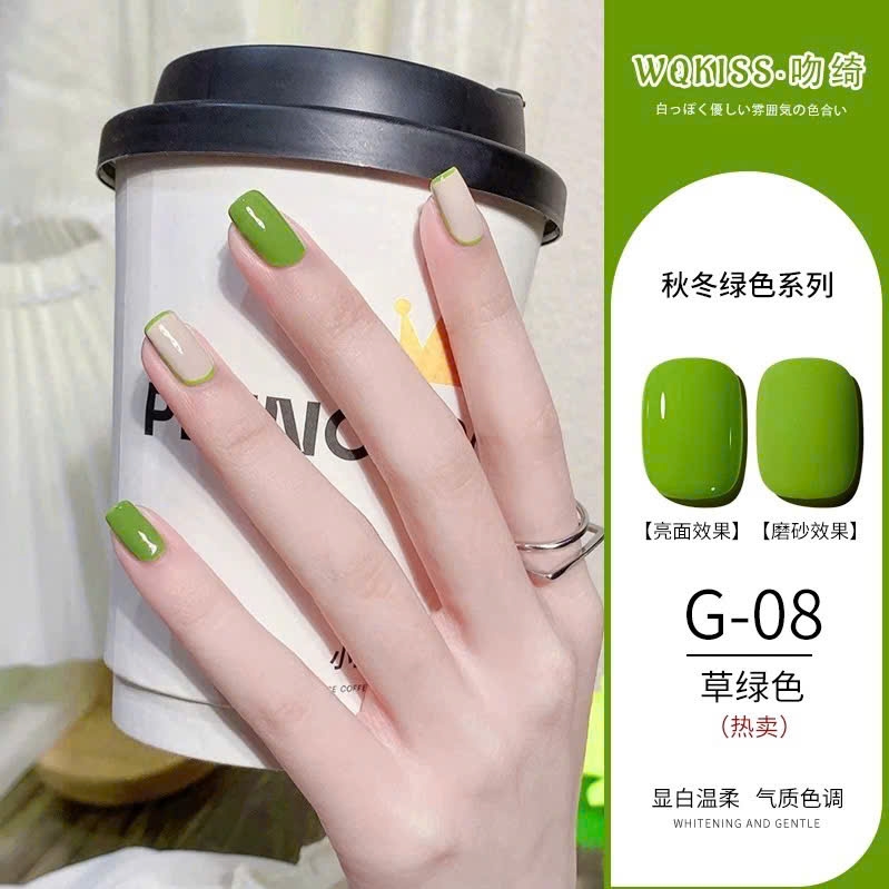 [Aurelia] Sơn gel tone xanh sữa ,xanh matcha   ,xanh bạc hà bán lẻ màu
