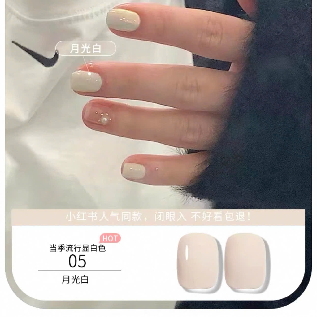 [Aurelia] Sơn gel trắng sữa-xanh kem-trắng sữa dâu