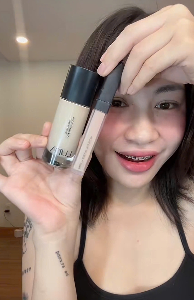 Che khuyết điểm LUNA BIG long lasting 40g - #1 vanilla