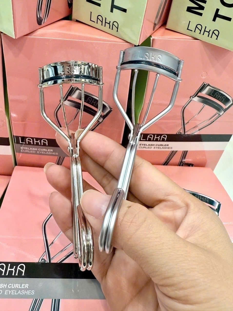 Kẹp bấm mi LAKA recourbe-cils - #thép bóng