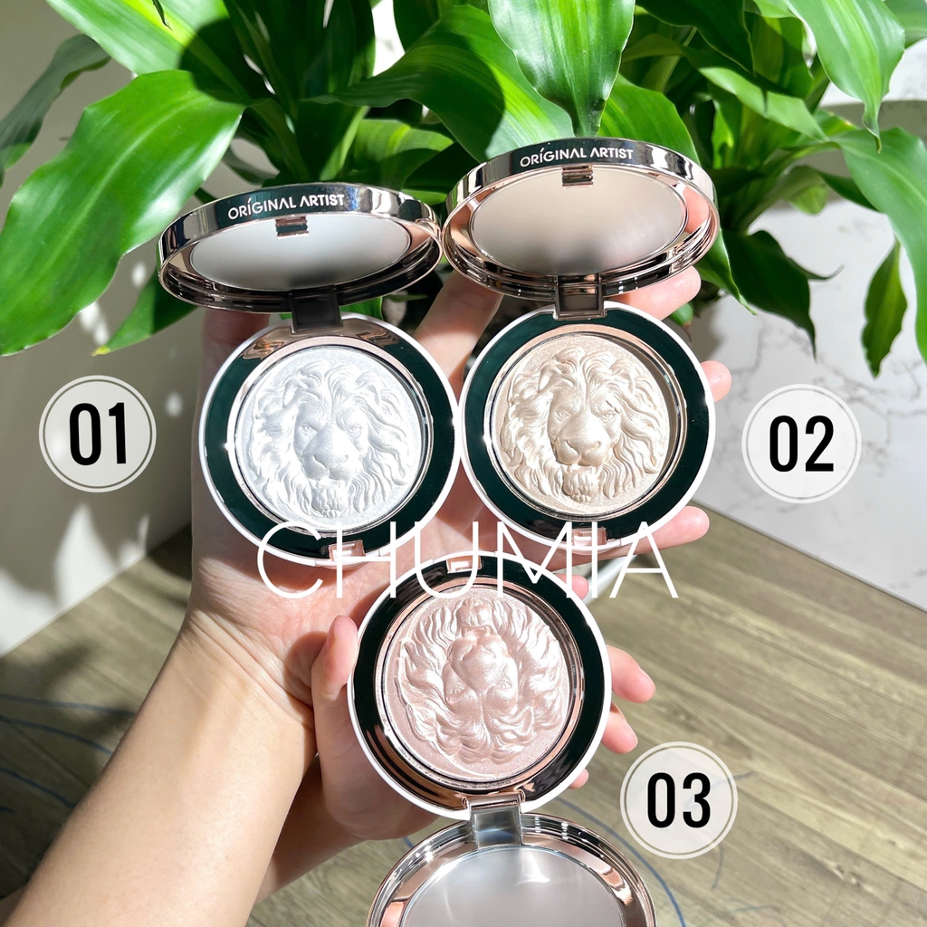 Bắt sáng sư tử LION highlighting - #2 (ánh vàng)