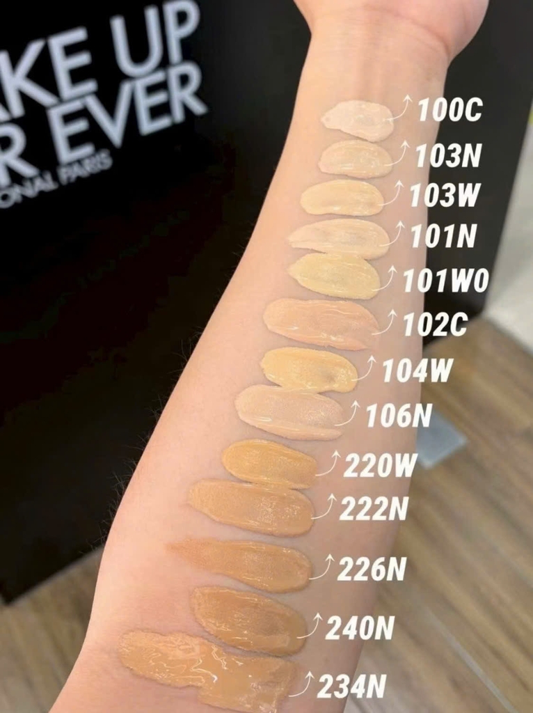 Kem nền MAKE UP for ever hd skin-balancing & per - #101N porcelain