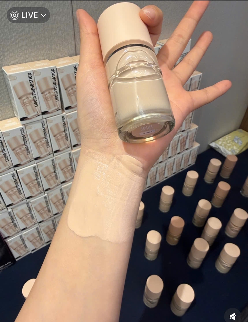 Kem nền MAKE UP for ever hd skin-balancing & per - #100C washi