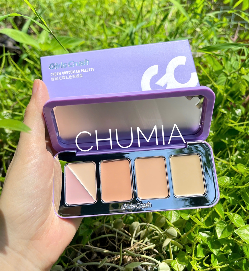 Che khuyết điểm GIRLS CRUSH cream (bảng kem 5 ô)