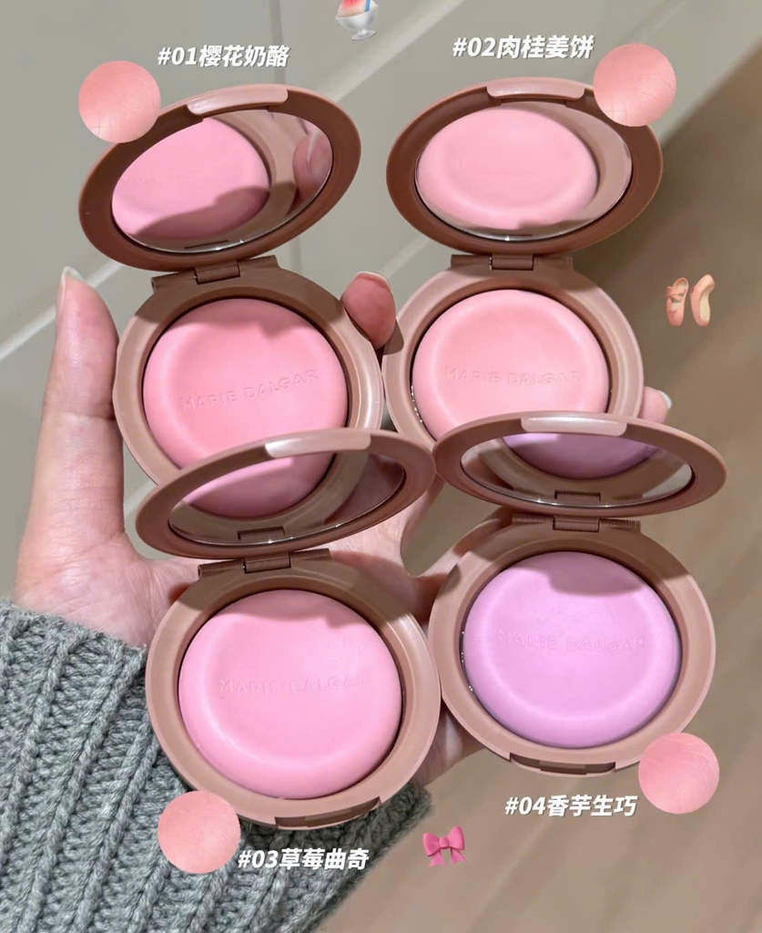 Má hồng MARIE DALGAR mousse chocolate - #04