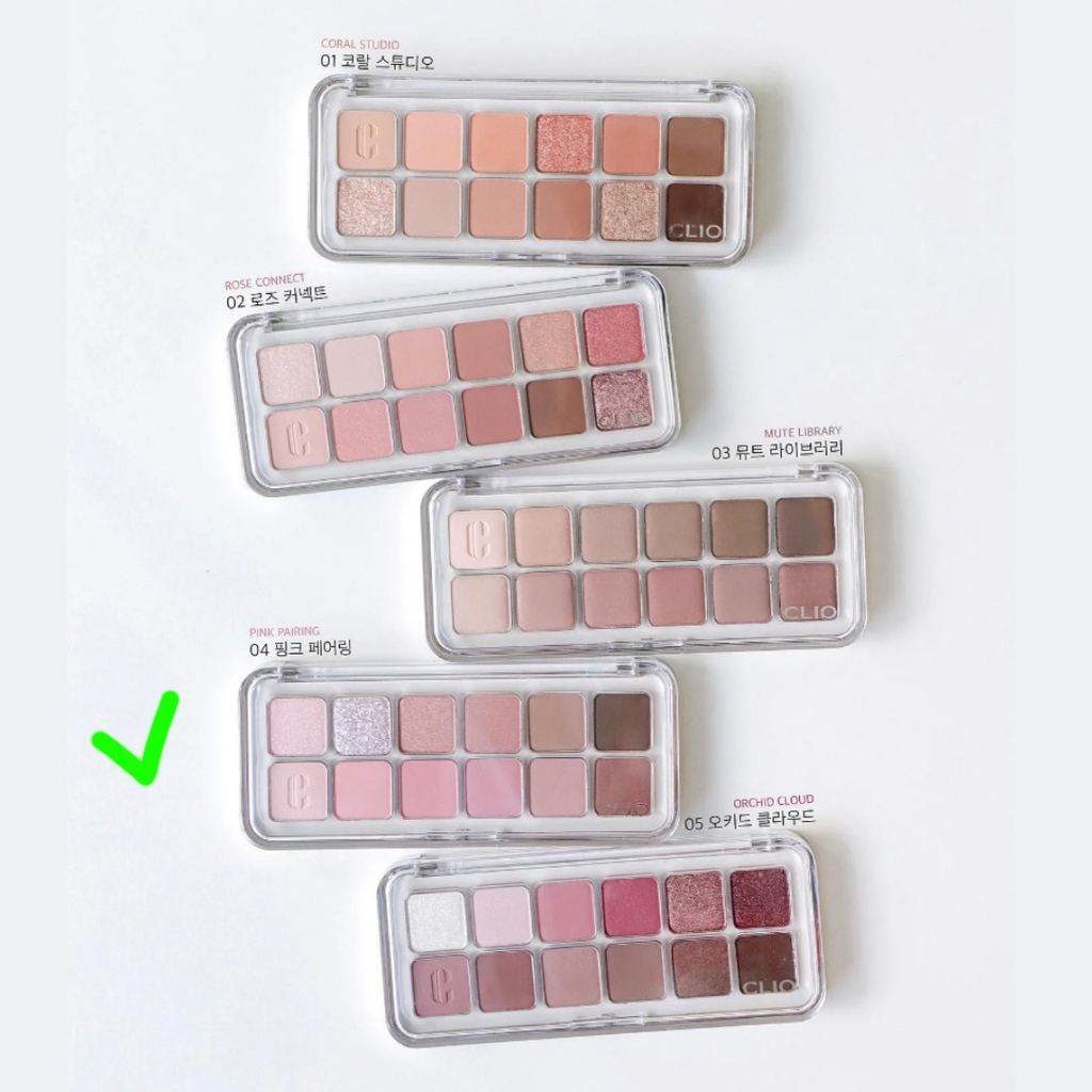 Phấn mắt CLIO pro eye air - 04 pink pairing