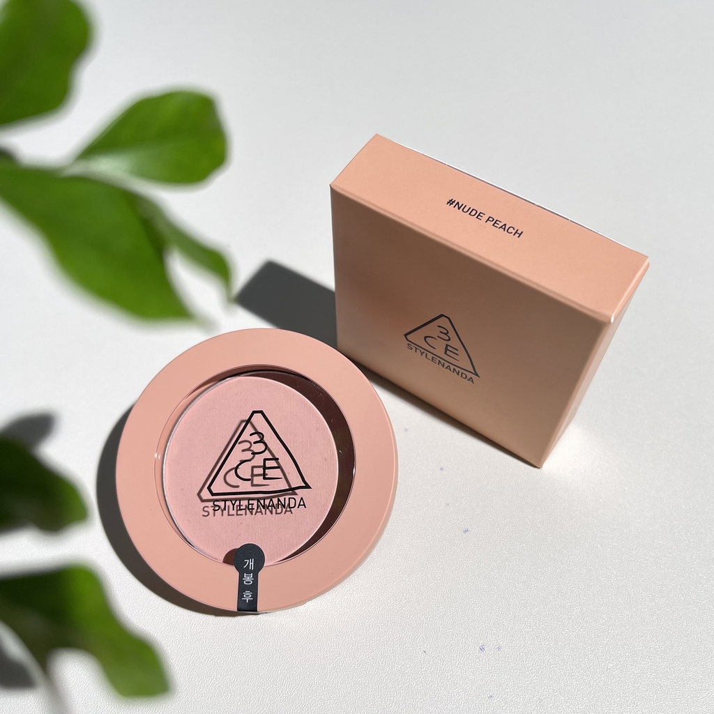 Má hồng 3CE face blush - nude peach