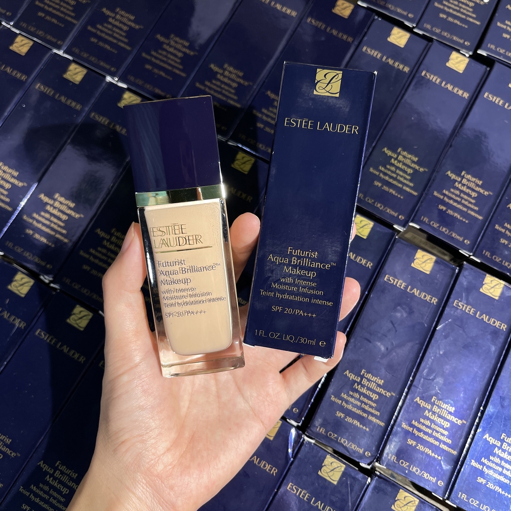 Kem nền ESTEE lauder futurist aqua brilliance 30ml (cao) - 1C0 cool porcelain
