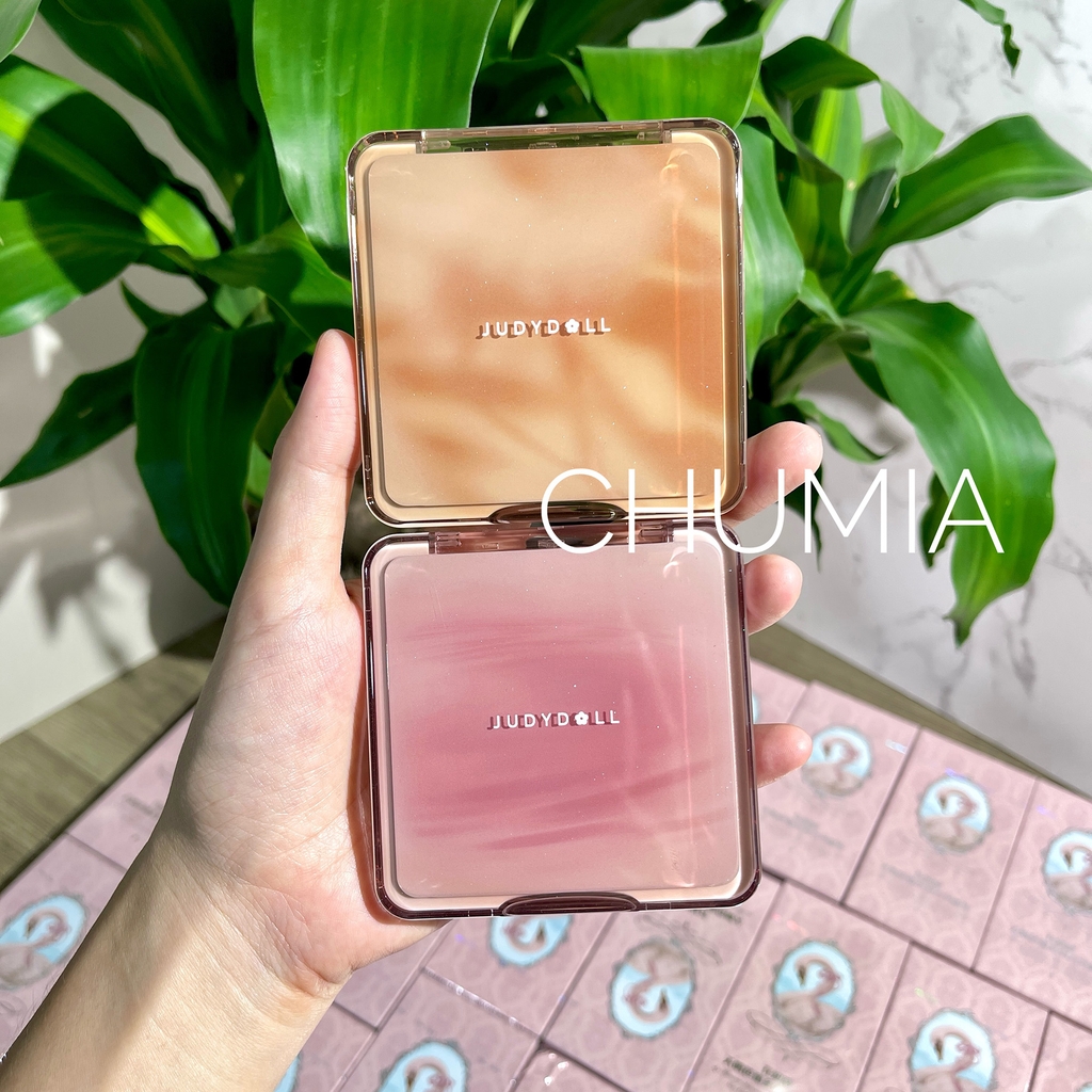 Bắt sáng + tạo khối JUDYDOLL highlight & contour - #02