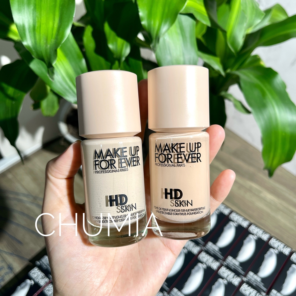 Kem nền MAKE UP for ever hd skin 30ml - 1Y04 (bản trung)