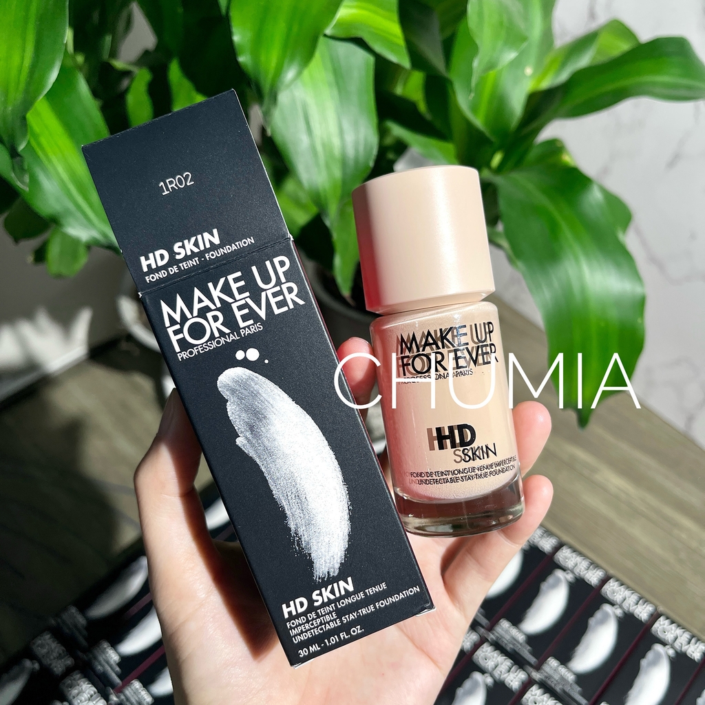 Kem nền MAKE UP for ever hd skin 30ml - 1R02