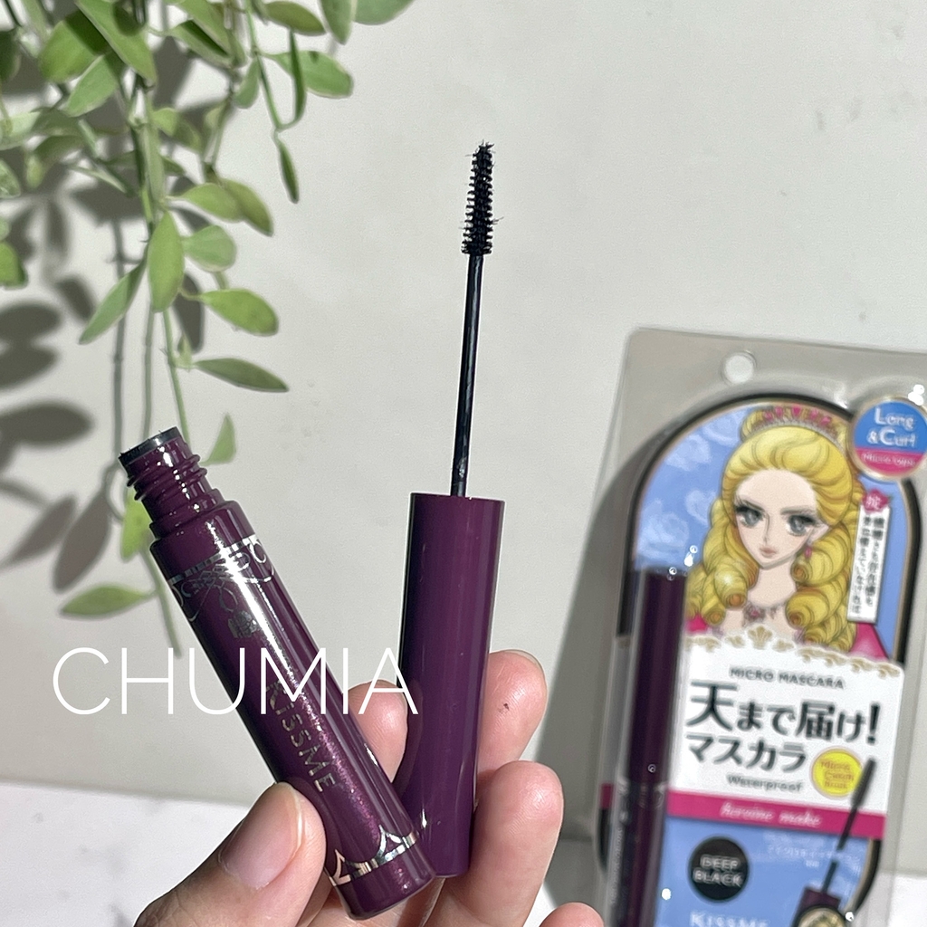 Mascara KISS ME micro ex - #01 deep black