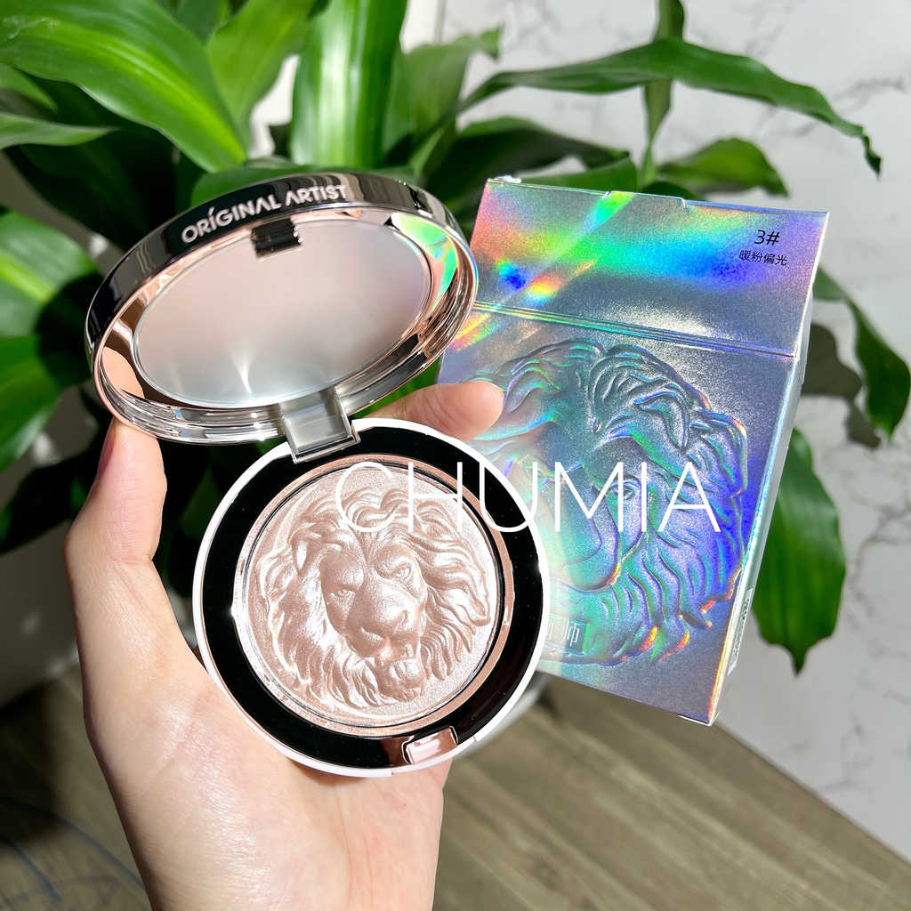 Bắt sáng sư tử LION highlighting - #3 (ánh hồng)