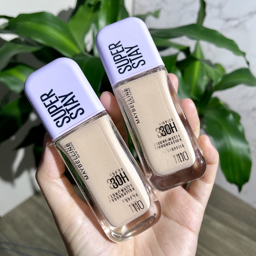 Kem nền MAYBELLINE super stay lumi-matte (nắp tím - thái) - 110