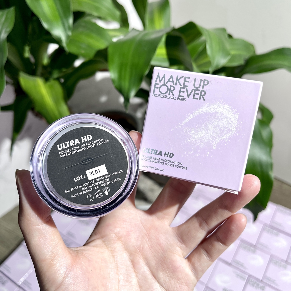 Phấn phủ MAKE UP for ever ultra hd mini 4gr (vỏ tím)